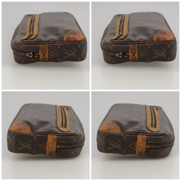 LOUIS VUITTON Monogram Marly Dragonne GM Clutch Bag M51825 LV Auth 102959 - Picture 16 of 16